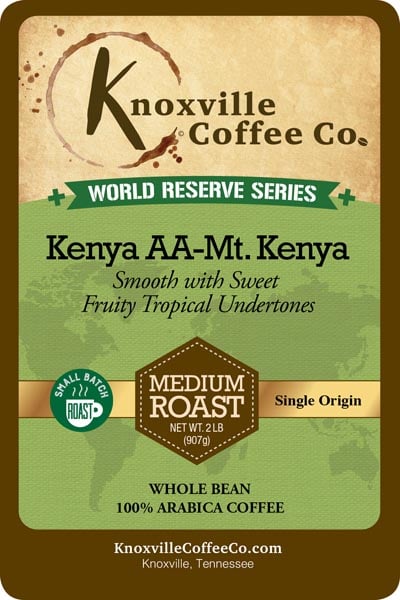 KCC World Reserve Kenya Coffee