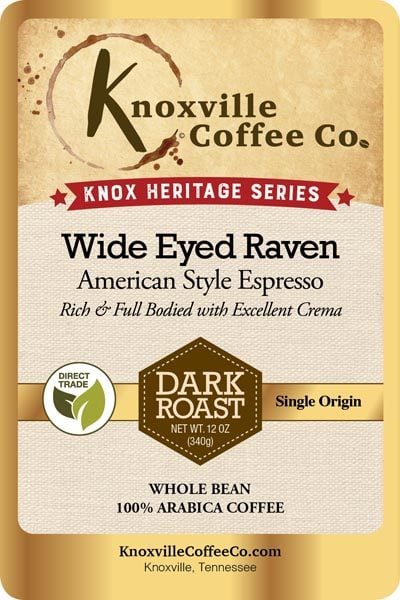 Knox Heritage Wide Eyed Raven Coffee