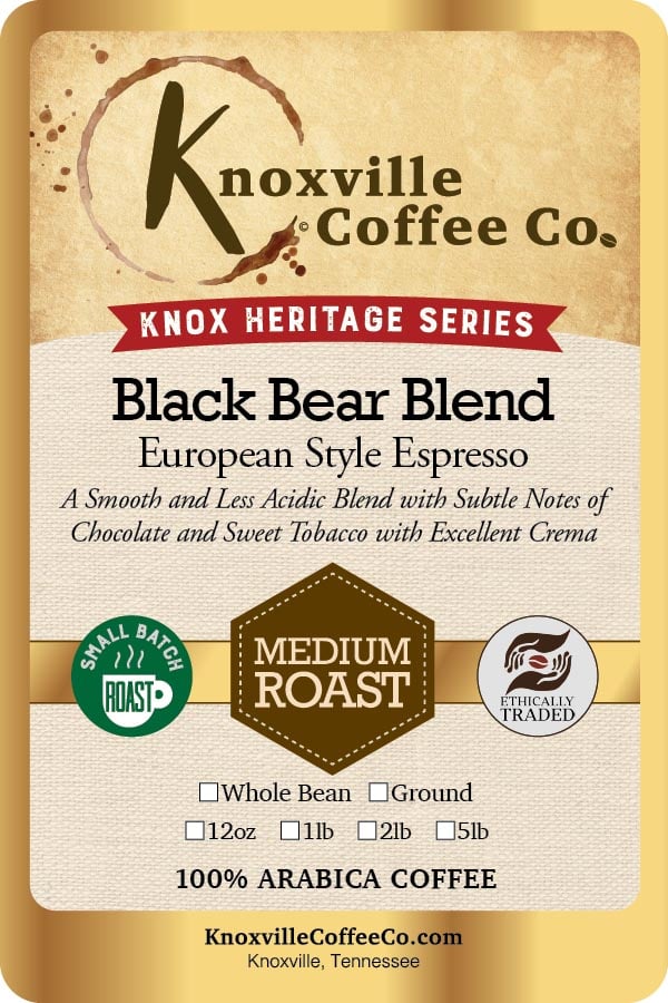 Knox Coffee Black Bear Blend
