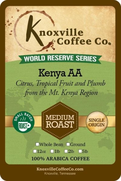 Knox Coffee World Reserve Kenya